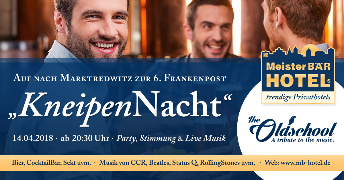 6. Frankenpost Kneipennacht Marktredwitz 2018 - Band: The Oldschool