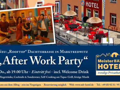 Rooftop – After Work Party im Fichtelgebirge in Marktredwitz